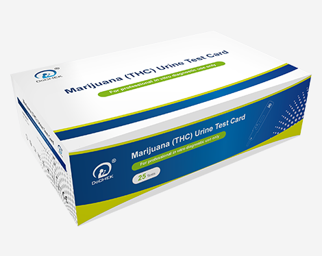 Marijuana (THC) Urine Test Card