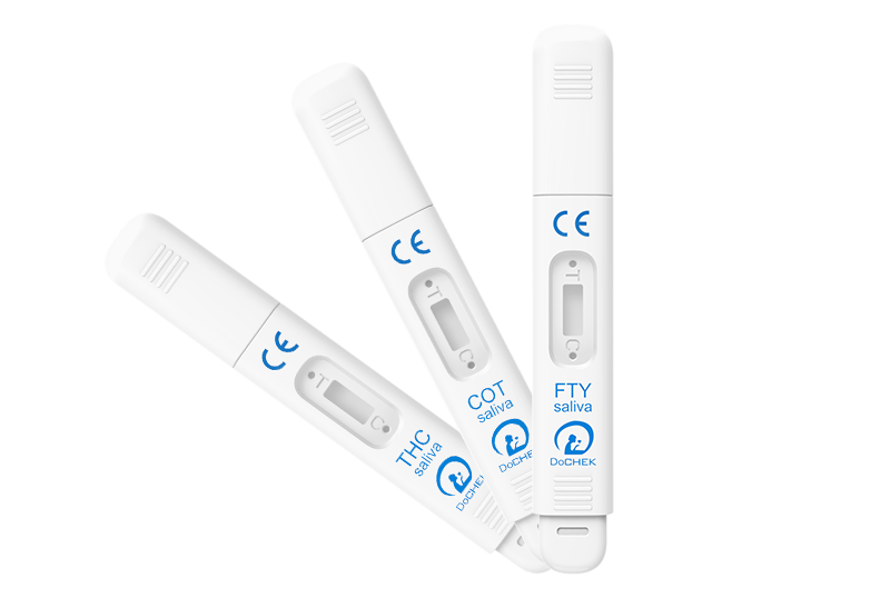 Single-Drug Saliva Test Midstream