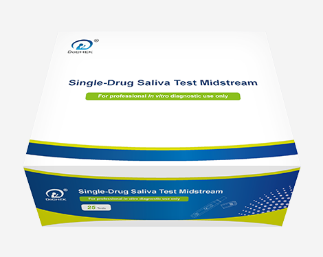 Single-Drug Saliva Test Midstream