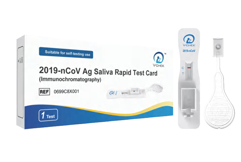 2019-nCoV Ag Saliva Rapid Test Card  (Immunochromatography)